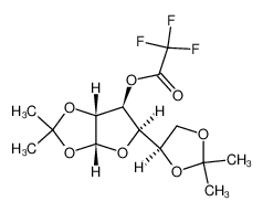 76719-48-7 spectrum, 1,2:5,6-di-O-isopropylidene-3-O-trifluoroacetyl-α-D-glucofuranose