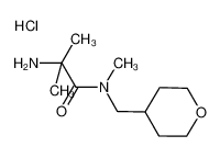 1220031-52-6 2-Amino-N,2-dimethyl-N-(tetrahydro-2H-pyran-4-ylmethyl)propanamide hydrochloride