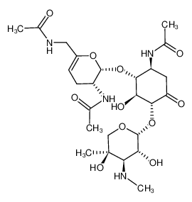 66065-91-6 structure, C25H40N4O11