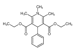 3274-34-8 diethyl 1,4-dihydro-1,2,6-trimethyl-4-phenyl-3,5-pyridinedicarboxylate