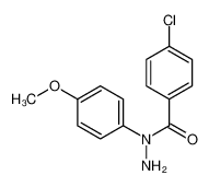 4-chloro-N-(4-methoxyphenyl)benzohydrazide 16390-07-1