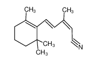 (2Z,4E)-3-methyl-5-(2’,6’,6’-trimethylcyclohex-1’-en-1’-yl)-penta-2,4-dienenitrile 5299-99-0