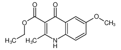 ethyl 6-methoxy-2-methyl-4-oxo-1H-quinoline-3-carboxylate 88960-43-4