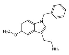 40619-73-6 spectrum, 2-(1-benzyl-5-methoxy-1H-indol-3-yl)ethylamine