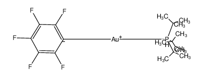 1224321-77-0 structure, C18H29AuF5P