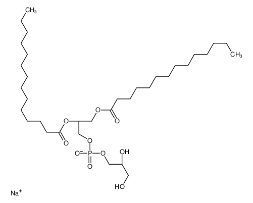 1,2-二肉豆蔻酰-sn-甘油基-3-磷酸-rac-(1-甘油)钠盐