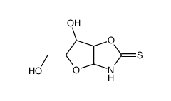 56270-92-9 6-hydroxy-5-(hydroxymethyl)-3a,5,6,6a-tetrahydro-3H-furo[2,3-d][1,3]oxazole-2-thione