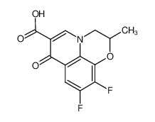 7H-Pyrido[1,2,3-de]-1,4-benzoxazine-6-carboxylicacid, 9,10-difluoro-2,3-dihydro-2-methyl-7-oxo- 107358-77-0