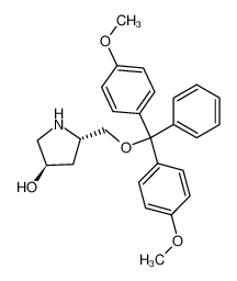 (3R,5S)-5-[[bis(4-methoxyphenyl)phenylmethoxy]methyl]-3-pyrrolidinol 151953-64-9