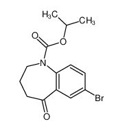 872624-48-1 Isopropyl 7-bromo-5-oxo-2,3,4,5-tetrahydro-1H-1-benzazepine-1-car boxylate