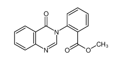 methyl 2-(4-oxoquinazolin-3-yl)benzoate 51310-21-5