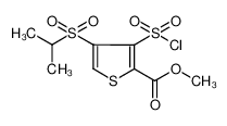 423768-47-2 structure, C9H11ClO6S3