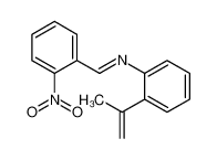 115307-34-1 1-(2-nitrophenyl)-N-(2-prop-1-en-2-ylphenyl)methanimine