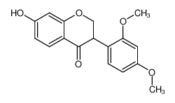 51106-84-4 3-(2,4-dimethoxyphenyl)-7-hydroxychroman-4-one