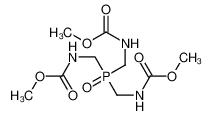 methyl N-[bis[(methoxycarbonylamino)methyl]phosphorylmethyl]carbamate