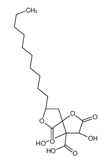 136266-34-7 structure, C18H28O8