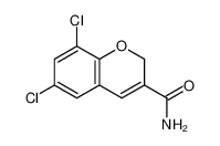 6,8-二氯-2H-1-苯并吡喃-3-甲酰胺