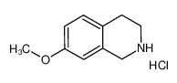7-Methoxy-1,2,3,4-tetrahydroisoquinoline hydrochloride 1745-05-7