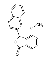 73453-79-9 spectrum, 4-Methoxy-3-(2-naphthyl)phthalide