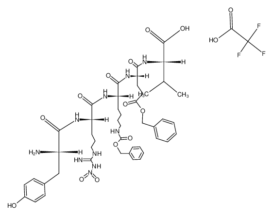 97251-10-0 spectrum, H-Tyr-Arg-NO2-Lys-Z-Glu-OBzl-L-Val-Y*TFA