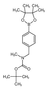 936728-17-5 structure, C19H30BNO4