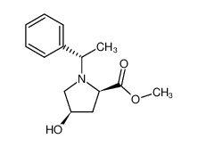 176966-56-6 spectrum, (2R,4R,1'S)-1-(1'-phenylethyl)-4-hydroxy-proline methyl ester