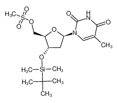 171563-32-9 structure, C17H30N2O7SSi