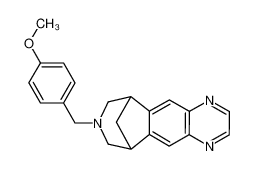 1206484-38-9 spectrum, 8-(4-methoxybenzyl)-7,8,9,10-tetrahydro-6H-6,10-methanoazepino[4,5-g]quinoxaline