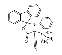 92592-27-3 spectrum, 4'-cyano-3'-phenyl-4'-t-butylfluorene-9-spiro-2'-oxazolidin-5'-one