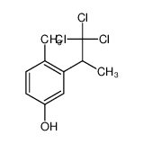 4-methyl-3-(1,1,1-trichloropropan-2-yl)phenol 90920-21-1