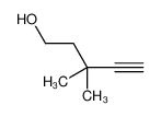 67099-41-6 spectrum, 3,3-dimethylpent-4-yn-1-ol