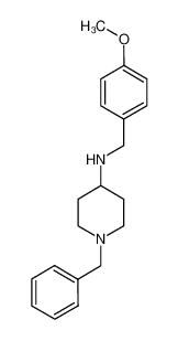 1-Benzyl-N-(4-methoxybenzyl)piperidin-4-amine 415970-67-1