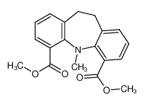 dimethyl 11-methyl-5,6-dihydrobenzo[b][1]benzazepine-1,10-dicarboxylate 22965-15-7