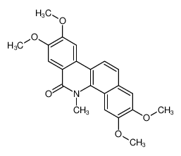 114253-63-3 2,3,8,9-tetramethoxy-5-methylbenzo[c]phenanthridin-6-one