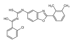 590396-77-3 structure, C23H18ClN3O2S