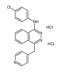 212141-51-0 structure, C20H17Cl3N4