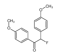 96920-91-1 2-fluoro-1,2-bis(4-methoxyphenyl)ethanone