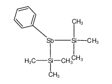 82363-95-9 structure, C12H23SbSi2