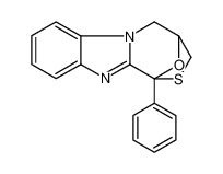 4,5-dihydro-1-phenyl-1,4-epoxy-1H,3H-<1,4> thiazepino <4,3-a> benzimidazole 76099-30-4