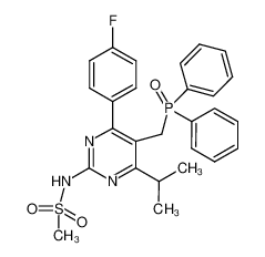 371775-72-3 structure, C27H27FN3O3PS