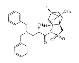 943154-64-1 spectrum, (2S)-N-{(2R)-2-[(dibenzylamino)methyl]propanoyl}camphorsultam