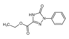 ethyl 3-oxo-2-phenyl-1H-1,2,4-triazole-5-carboxylate 67267-08-7