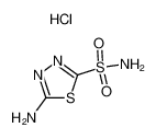 5-amino-2-sulfamoyl-1,3,4-thiadiazole monohydrochloride 120208-98-2