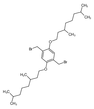 853234-50-1 structure, C28H48Br2O2