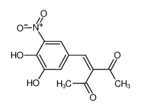 3-[(3,4-dihydroxy-5-nitrophenyl)methylidene]pentane-2,4-dione 116313-94-1