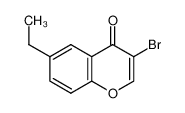 3-bromo-6-ethylchromen-4-one 288399-50-8