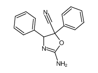 4097-95-4 2-amino-4,5-diphenyl-4,5-dihydro-oxazole-5-carbonitrile