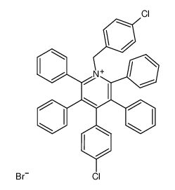 76192-17-1 1-(4-chlorobenzyl)-4-(4-chlorophenyl)-2,3,5,6-tetraphenylpyridin-1-ium bromide