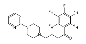 1173021-72-1 structure, C19H18D4FN3O