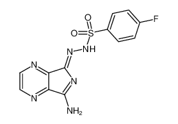 1571911-36-8 structure, C12H9FN6O2S